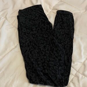 Lululemon Align Black Leopard Print Leggings